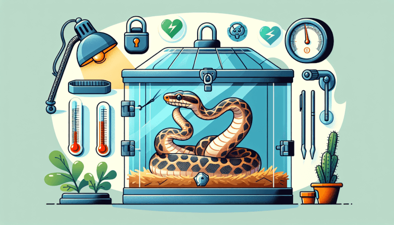 Essential Tools For Maintaining A Safe Environment For Pet Snakes