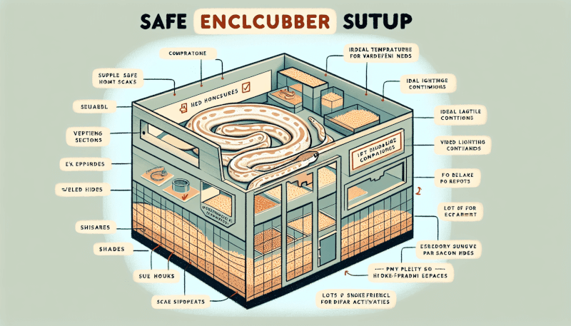 How To Set Up A Safe Enclosure For Your Pet Snake