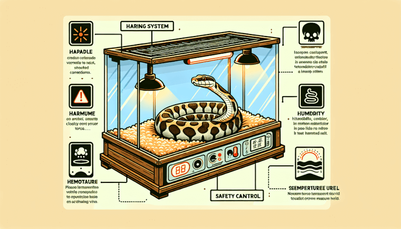 Ensuring Proper Secure Heating For Your Snakes Environment