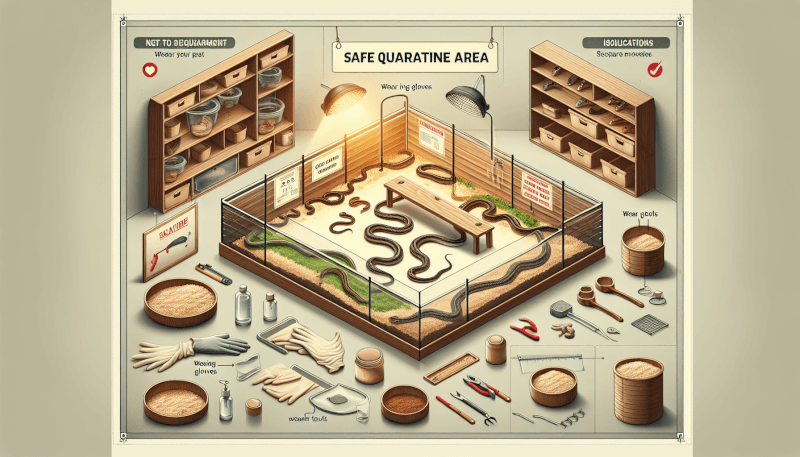 How To Create A Safe Quarantine Area For New Snake Arrivals