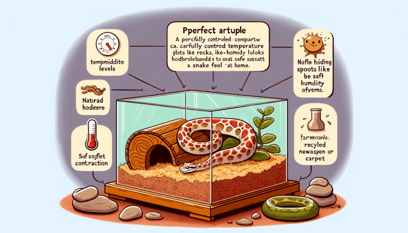 How To Create A Stress-free Environment For Your Pet Snake