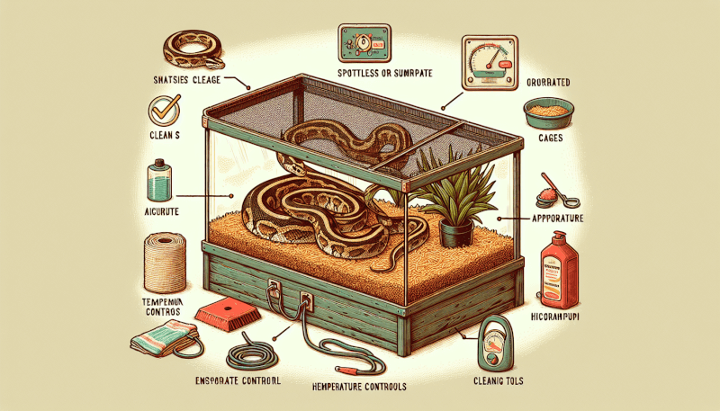 Top Ways To Maintain A Clean And Odor-free Snake Habitat