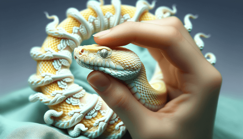 Cream Colored Snake