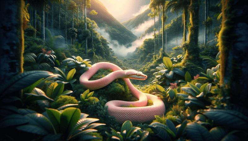 Peach Colored Snake