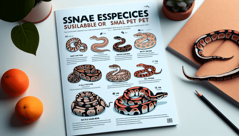 small pet snake species 1