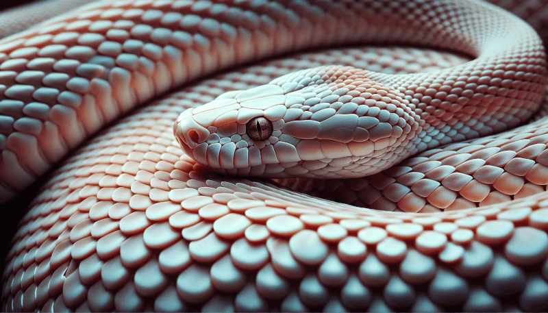 light colored snakes