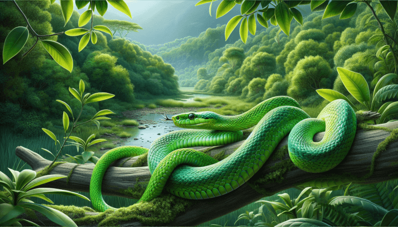 african green bush snake care
