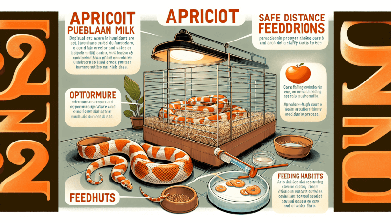 apricot pueblan milk snake care sheet